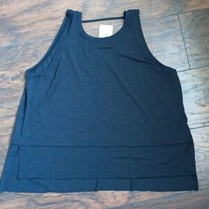 Calia tank top women's size L black NWT